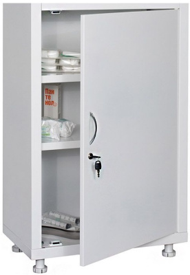 Шкаф медицинский металлический Hilfe МД 1 1760/SG